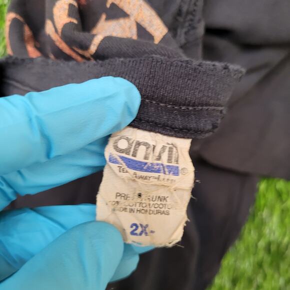 Blackguard Melodic Death Metal Band Tee Boxy Crop Y2K Fit Mens 2XL - Picture 7 of 7